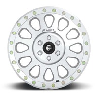 FUEL Off-Road D647 Vector Diamond Cut Machined W/ Clear Coat Wheels (17x8.5 +7)  [WHEEL KIT, QTY: 4]