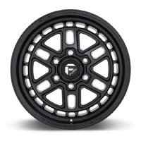 FUEL Off-Road D667 Nitro Matte Black Wheels (17x9 +1)  [WHEEL KIT, QTY: 4]