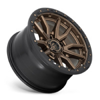 FUEL Off-Road D681 Rebel Matte Bronze Black Bead Ring Wheels (18X9 +20)  [WHEEL KIT, QTY: 4]