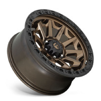 FUEL Off-Road D696 Covert Matte Bronze Black Bead Ring Wheels (20x9 +1)  [WHEEL KIT, QTY: 4]