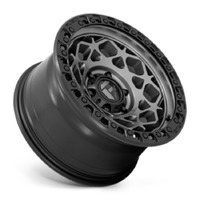 FUEL Off-Road D784 Unit Gunmetal W/ Matte Black Ring Wheels (17x9 +1)  [WHEEL KIT, QTY: 4]