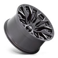 FUEL Off-Road D803 Flame Gloss Black Milled Wheels (20x9 +20)  [WHEEL KIT, QTY: 4]