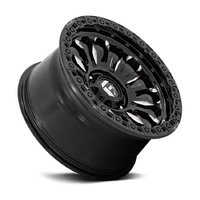 FUEL Off-Road FC857 Rincon Gloss Black Milled Wheels (17x9 +1)  [WHEEL KIT, QTY: 4]