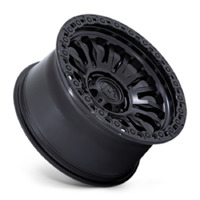 FUEL Off-Road FC857 Rincon Matte Black W/ Gloss Black Lip Wheels (20x9 +1)  [WHEEL KIT, QTY: 4]