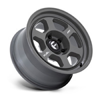 FUEL Off-Road Hype Battleship Gray Wheels (17x8.5 +10)  [WHEEL KIT, QTY: 4]