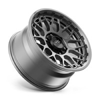 KMC KM722 Technic Anthracite Wheels (20x9 +18)  [WHEEL KIT, QTY: 4]