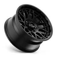 KMC KM722 Technic Satin Black Wheels (20x9 +18)  [WHEEL KIT, QTY: 4]