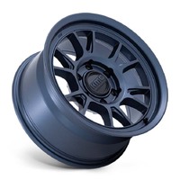 KMC Km729 Range Metallic Blue Wheels (17x8.5 +0)  [WHEEL KIT, QTY: 4]