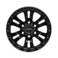 Lenso Brutal Satin Black Wheels (17x9 +20) [Single Wheel]