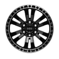 Lenso Brutal Gloss Black Edge Polish Wheels (20x9 +20)  [WHEEL KIT, QTY: 4]