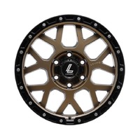 Lenso Polaris Dirty Bronze Wheels (17x9 +30) [Single Wheel]