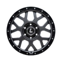 Lenso Polaris Graphite Grey Wheels (18x9 +18)  [WHEEL KIT, QTY: 4]