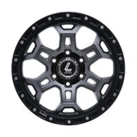 Lenso Argo Graphite Grey Wheels (17x9 +30) [Single Wheel]