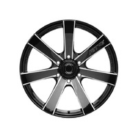 Lenso Rt-G Gloss Black Milled Laser Text Wheels (18x9 +20) [Single Wheel]