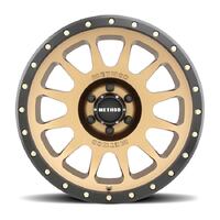 Method MR305 NV Method Bronze - Matte Black Lip Wheels (18x9 +18) [Single Wheel]