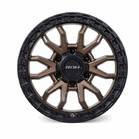 ROH Raid Matt Black Bronze Wheels (18x9 +25) [Single Wheel]