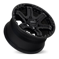 ROH Rock Matt Black Tint Mill Wheels (17x9 +25) [Single Wheel]