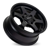 ROH Torque Matt Black Wheels (17x8 +30) [Single Wheel]