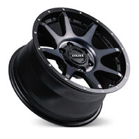 ROH Trophy Matt Black Graphite Wheels (17x8 +30) [Single Wheel]