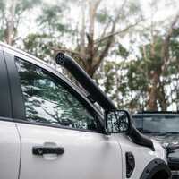 Torqit Snorkel [Matte Black] + Airbox / Intake Kit [Brushed Stainless Steel] + Exhaust Kit - V6 (Next Gen Ranger)