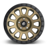 FUEL Off-Road D600 Vector Matte Bronze Black Bead Ring Wheels (17x8.5 +7)  [WHEEL KIT, QTY: 4]