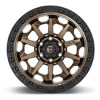 FUEL Off-Road D696 Covert Matte Bronze Black Bead Ring Wheels (18x9 +20)  [WHEEL KIT, QTY: 4]