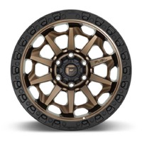 FUEL Off-Road D696 Covert Matte Bronze Black Bead Ring Wheels (20x9 +1)  [WHEEL KIT, QTY: 4]