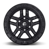 FUEL Off-Road D700 Ammo Matte Black Wheels (18x9 +1)  [WHEEL KIT, QTY: 4]