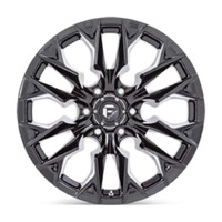 FUEL Off-Road D803 Flame Gloss Black Milled Wheels (20x9 +20)  [WHEEL KIT, QTY: 4]