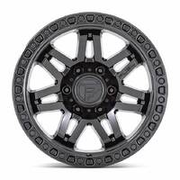 FUEL Off-Road D810 Syndicate Blackout Wheels (17x9 +1)  [WHEEL KIT, QTY: 4]