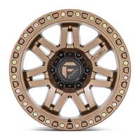 FUEL Off-Road D811 Syndicate Full Matte Bronze Wheels (17x9 +1)  [WHEEL KIT, QTY: 4]