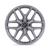 FUEL Off-Road Flux Platinum Wheels (20x9 +1)  [WHEEL KIT, QTY: 4]