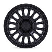 FUEL Off-Road FC857 Rincon Matte Black W/ Gloss Black Lip Wheels (20x9 +1)  [WHEEL KIT, QTY: 4]