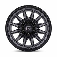 FUEL Off-Road Piston Gray Wheels (20x9 +1)  [WHEEL KIT, QTY: 4]