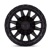 FUEL Off-Road Piston Black Wheels (17x9 +1)  [WHEEL KIT, QTY: 4]