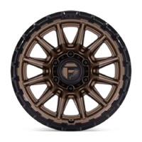 FUEL Off-Road Piston Bronze Wheels (17x9 +1)  [WHEEL KIT, QTY: 4]