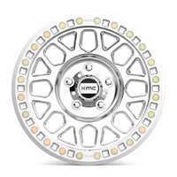 KMC Km234 Grenade Desert Beadlock Machined Wheels (17x8.5 +0)  [WHEEL KIT, QTY: 4]