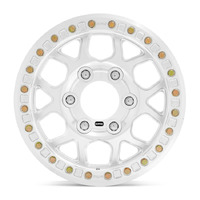 KMC Km444 Mesa Forged Beadlock Raw Machined Wheels (17x9 +0) [Single Wheel]