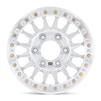 KMC Km445 Impact Forged Beadlock Raw Machined Wheels (17x9 +0)  [WHEEL KIT, QTY: 4]