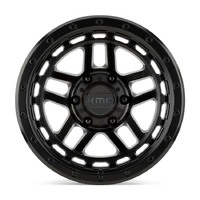 KMC KM540 Recon Satin Black Wheels (17x8.5 +18)  [WHEEL KIT, QTY: 4]