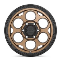 KMC Km541 Dirty Harry Matte Bronze W/ Black Lip Wheels (20x9 +0)  [WHEEL KIT, QTY: 4]