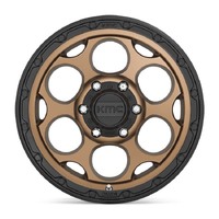 KMC Km541 Dirty Harry Matte Bronze W/ Black Lip Wheels (18x8.5 +0)  [WHEEL KIT, QTY: 4]