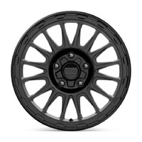 KMC KM542 Impact Satin Black Wheels (17x8 +35)  [WHEEL KIT, QTY: 4]