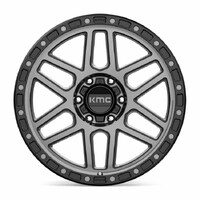 KMC KM544 Mesa Satin Black W/ Gray Tint Wheels (20x9 +18)  [WHEEL KIT, QTY: 4]