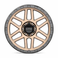 KMC Km544 Mesa Matte Bronze W/ Black Lip Wheels (20x9 +0)  [WHEEL KIT, QTY: 4]