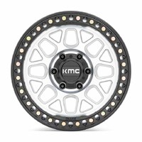 KMC KM549 GRS Machined W/ Satin Black Lip Wheels (20x9 +18)  [WHEEL KIT, QTY: 4]