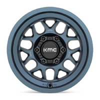 KMC Km725 Terra Metallic Blue Wheels (20x9 +0) [Single Wheel]