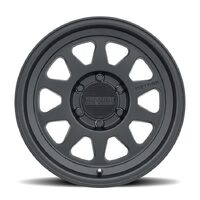 Method MR316 Matte Black Wheels (18x9 +18)  [WHEEL KIT, QTY: 4]