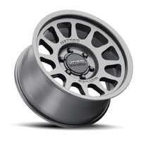 Method MR703 Bead Grip Gloss Titanium Wheels (17x8.5 +35) [Single Wheel]