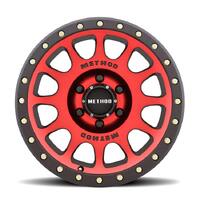 Method ZMR305 NV Red Tinted Clear Coat Wheels (18x9 +18)  [WHEEL KIT, QTY: 4]